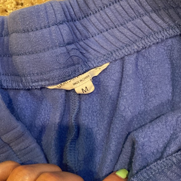 Blue cargo sweatpants for sale - Picture 2 of 4